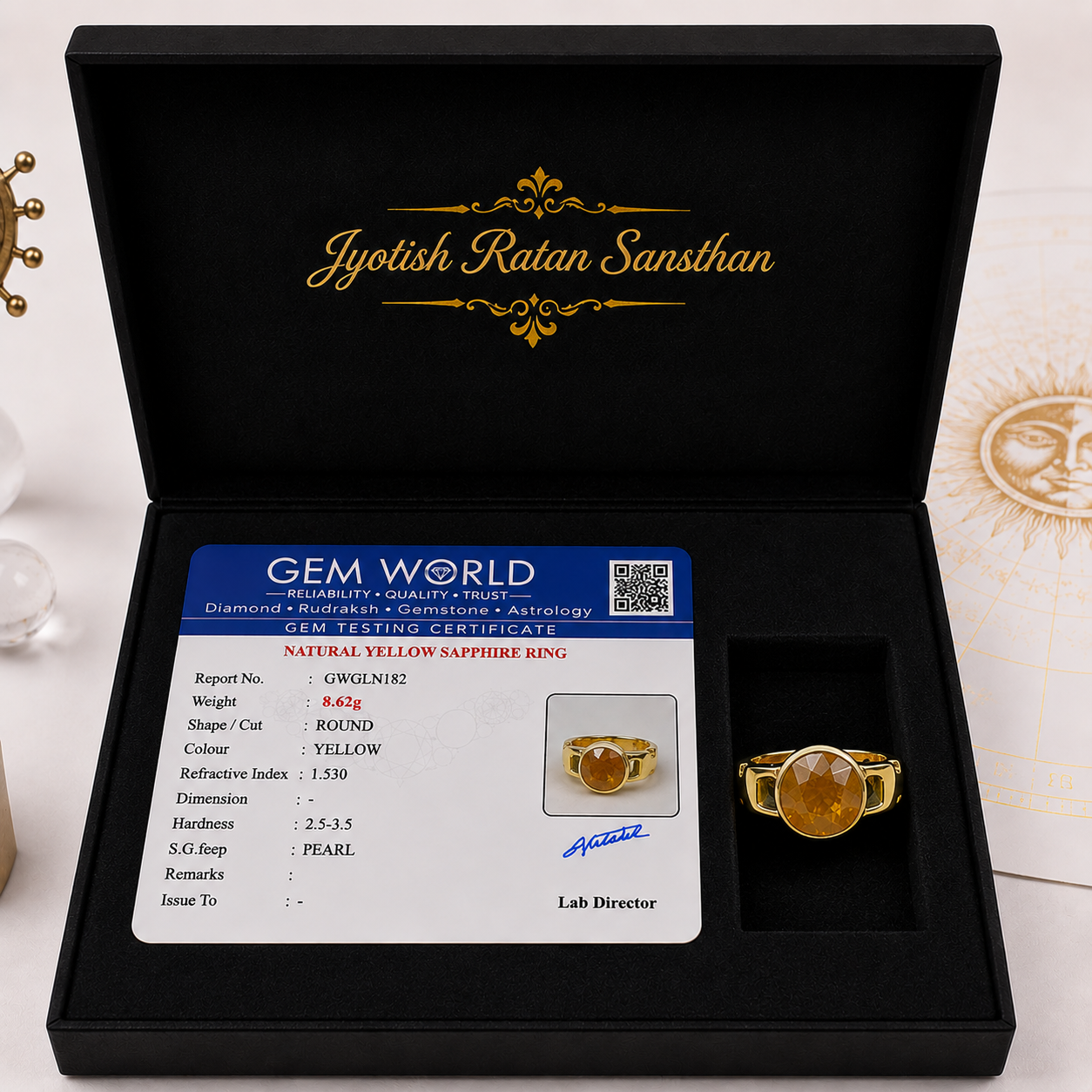 YELLOW SAPPHIRE